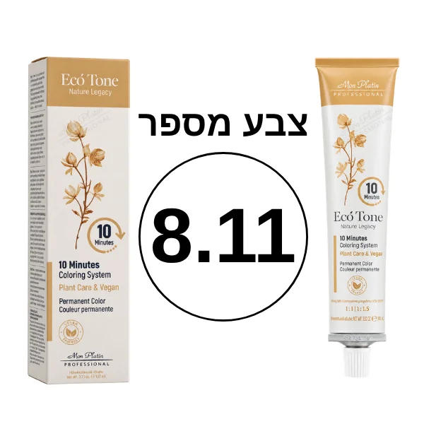 צבע מס' 8.11 אקו טון 10 דק