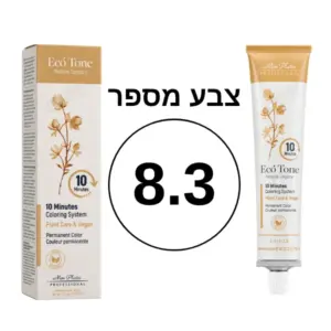 צבע מס' 8.3 אקו טון 10 דק
